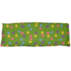 Balloon Grass Party Green Purple Body Pillow Case (dakimakura) by Nexatart