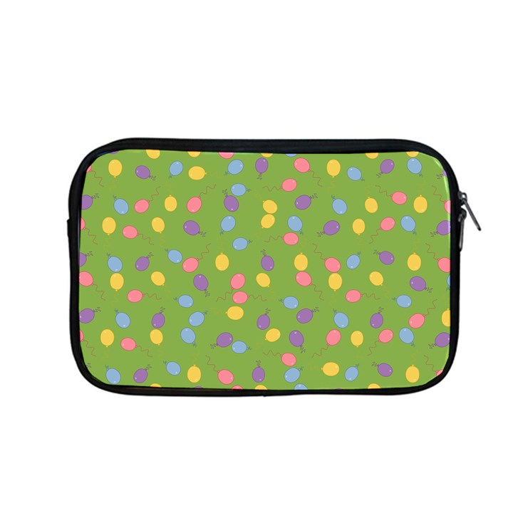 Balloon Grass Party Green Purple Apple MacBook Pro 13  Zipper Case