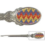 Aztec South American Pattern Zig Zag Letter Openers Front