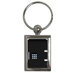 Safe Vault Strong Box Lock Safety Key Chains (rectangle)  by Nexatart