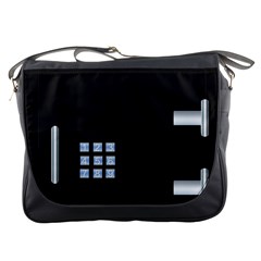 Safe Vault Strong Box Lock Safety Messenger Bags by Nexatart