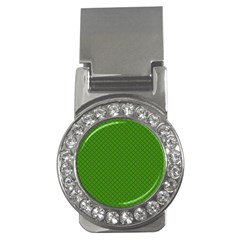 Paper Pattern Green Scrapbooking Money Clips (cz)  by Nexatart