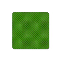 Paper Pattern Green Scrapbooking Square Magnet by Nexatart