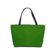 Paper Pattern Green Scrapbooking Shoulder Handbags by Nexatart