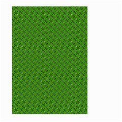 Paper Pattern Green Scrapbooking Large Garden Flag (two Sides) by Nexatart