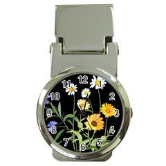 Flowers Of The Field Money Clip Watches by Nexatart