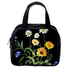 Flowers Of The Field Classic Handbags (one Side) by Nexatart