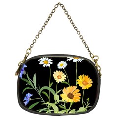 Flowers Of The Field Chain Purses (two Sides)  by Nexatart