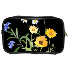 Flowers Of The Field Toiletries Bags 2-side by Nexatart