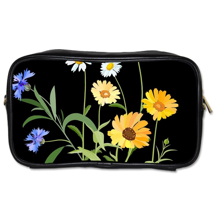 Flowers Of The Field Toiletries Bags 2-Side