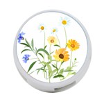 Flowers Flower Of The Field 4-Port USB Hub (Two Sides)  Front