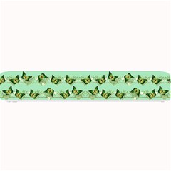 Green Butterflies Small Bar Mats by linceazul