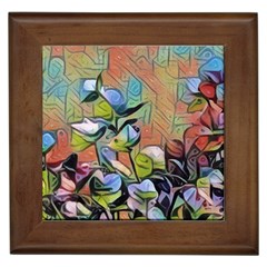 Spring Flowers Magic Cube Framed Tiles by DeneWestUK