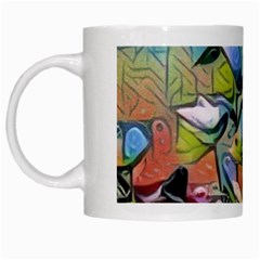 Spring Flowers Magic Cube White Mugs