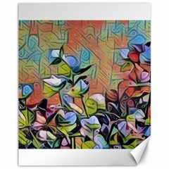 Spring Flowers Magic Cube Canvas 11  X 14   by DeneWestUK