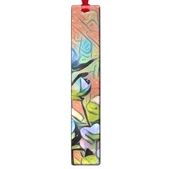 Spring Flowers Magic Cube Large Book Marks by DeneWestUK