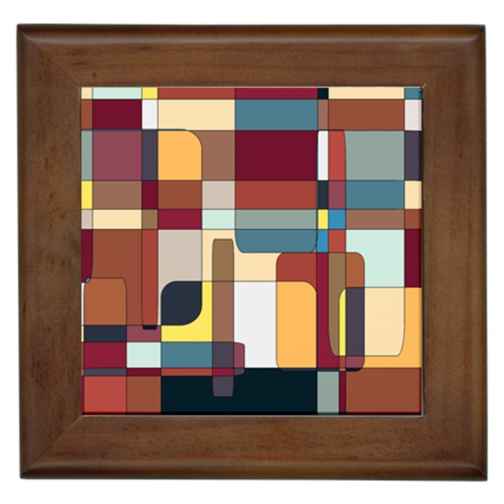 Patchwork Framed Tiles