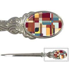 Patchwork Letter Openers by digitaldivadesigns