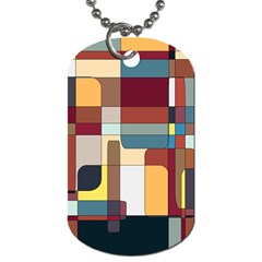 Patchwork Dog Tag (one Side)