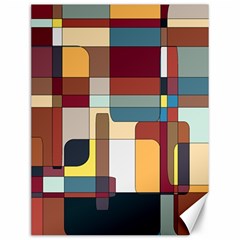 Patchwork Canvas 12  X 16   by digitaldivadesigns