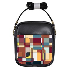 Patchwork Girls Sling Bags by digitaldivadesigns