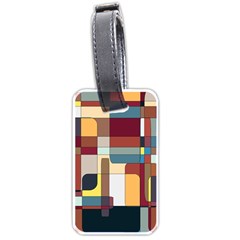 Patchwork Luggage Tags (one Side) 