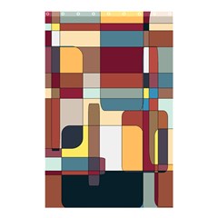 Patchwork Shower Curtain 48  X 72  (small)  by digitaldivadesigns