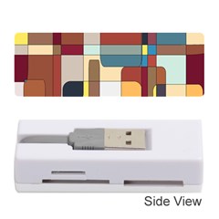 Patchwork Memory Card Reader (stick)  by digitaldivadesigns