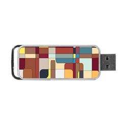 Patchwork Portable Usb Flash (two Sides) by digitaldivadesigns