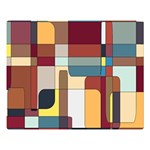 Patchwork Double Sided Flano Blanket (Large)  80 x60  Blanket Front