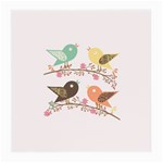 Four Birds Medium Glasses Cloth Front