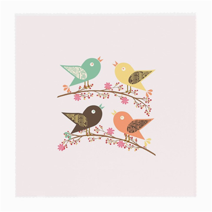 Four Birds Medium Glasses Cloth