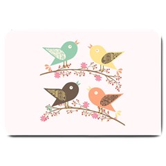 Four Birds Large Doormat 