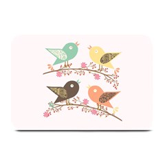 Four Birds Plate Mats by linceazul