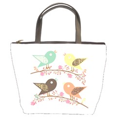 Four Birds Bucket Bags by linceazul