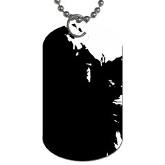 Abstraction Dog Tag (one Side) by Valentinaart