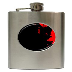 Abstraction Hip Flask (6 Oz) by Valentinaart