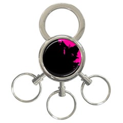 Abstraction 3-ring Key Chains by Valentinaart