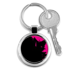 Abstraction Key Chains (round)  by Valentinaart