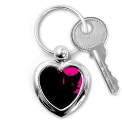 Abstraction Key Chains (heart)  by Valentinaart