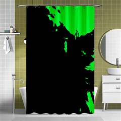 Abstraction Shower Curtain 48  X 72  (small)  by Valentinaart