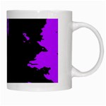 Abstraction White Mugs Right