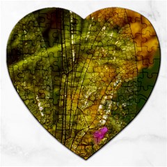 Dragonfly Dragonfly Wing Insect Jigsaw Puzzle (heart) by Nexatart