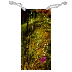 Dragonfly Dragonfly Wing Insect Jewelry Bag by Nexatart