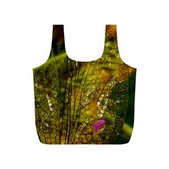 Dragonfly Dragonfly Wing Insect Full Print Recycle Bags (s)  by Nexatart