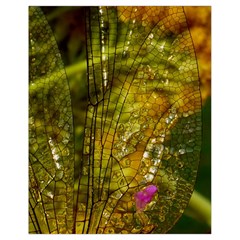 Dragonfly Dragonfly Wing Insect Drawstring Bag (small) by Nexatart