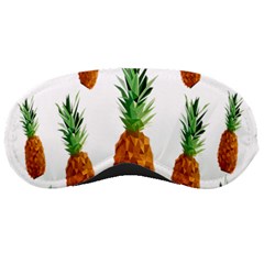 Pineapple Print Polygonal Pattern Sleeping Masks by Nexatart