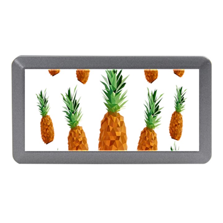 Pineapple Print Polygonal Pattern Memory Card Reader (Mini)