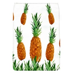 Pineapple Print Polygonal Pattern Flap Covers (s)  by Nexatart