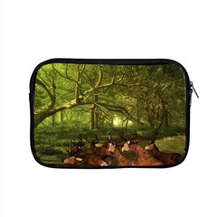 Red Deer Deer Roe Deer Antler Apple Macbook Pro 15  Zipper Case by Nexatart